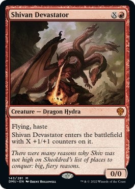 Image for Shivan Devastator (Dominaria United) (143) - Magic: The Gathering