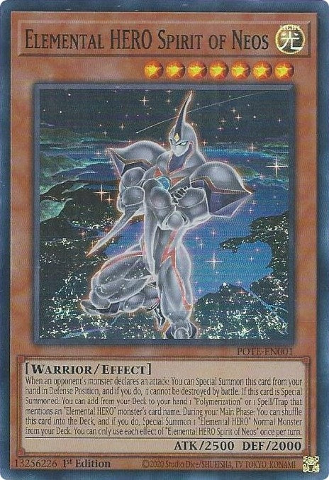Image for Elemental HERO Spirit of Neos (Power of the Elements) (POTE-EN001) - YuGiOh