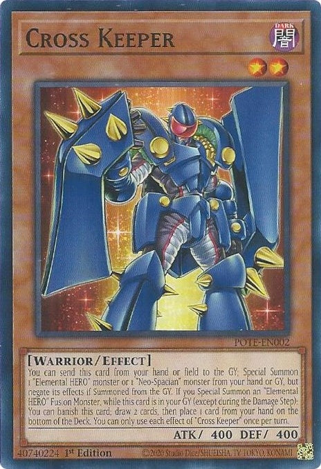 Image for Cross Keeper (Power of the Elements) (POTE-EN002) - YuGiOh