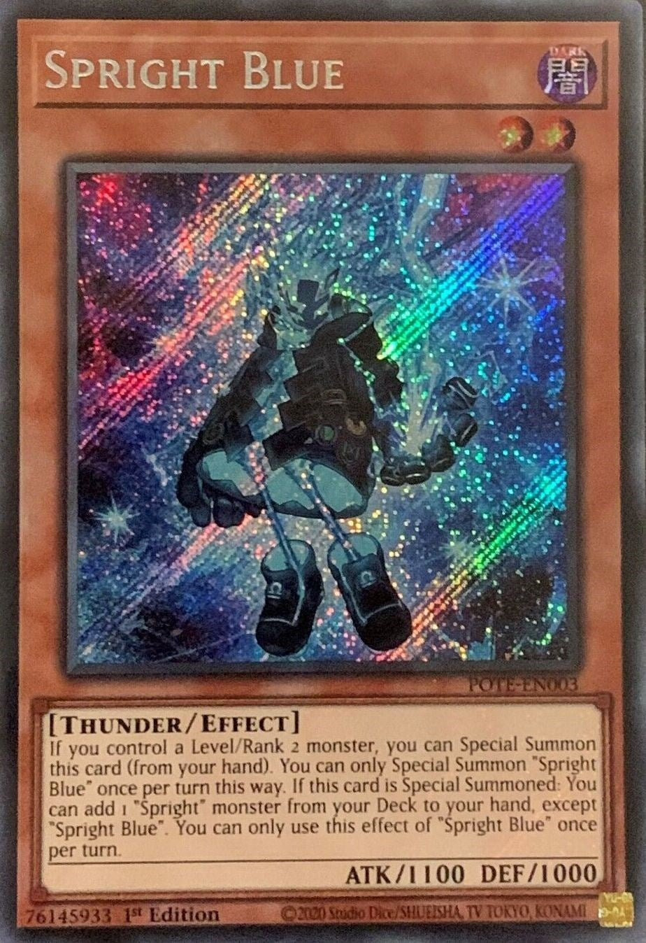Image for Spright Blue (Power of the Elements) (POTE-EN003) - YuGiOh