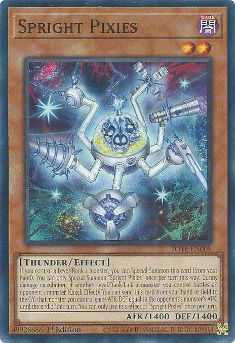 Image for Spright Pixies (Power of the Elements) (POTE-EN005) - YuGiOh