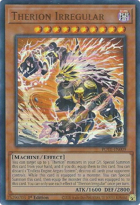 Image for Therion Irregular (Power of the Elements) (POTE-EN009) - YuGiOh