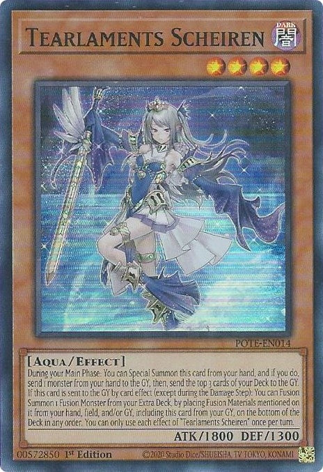 Image for Tearlaments Scheiren (Power of the Elements) (POTE-EN014) - YuGiOh