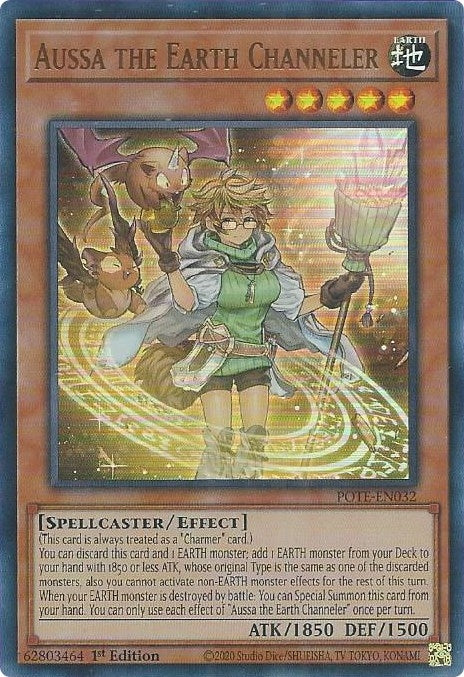 Image for Aussa the Earth Channeler (Power of the Elements) (POTE-EN032) - YuGiOh