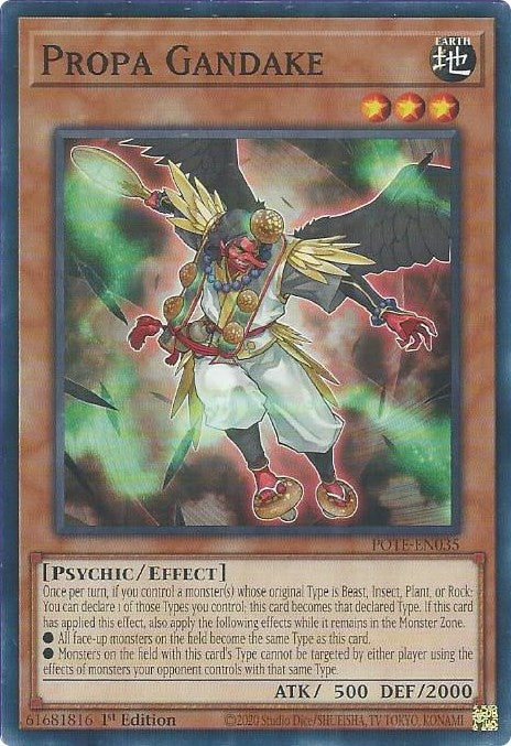 Image for Propa Gandake (Power of the Elements) (POTE-EN035) - YuGiOh