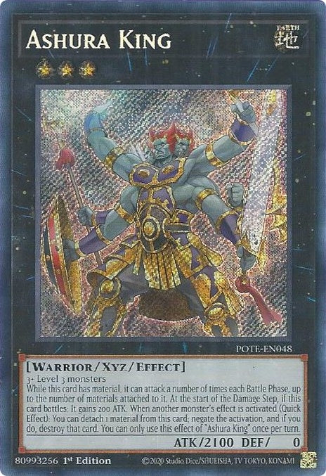 Image for Ashura King (Power of the Elements) (POTE-EN048) - YuGiOh