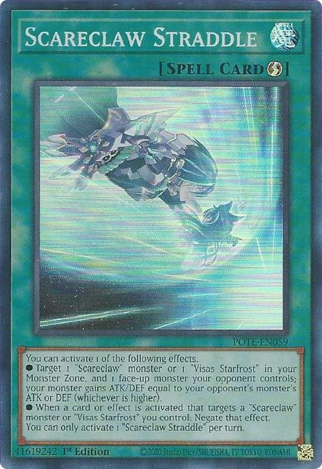 Image for Scareclaw Straddle (Power of the Elements) (POTE-EN059) - YuGiOh