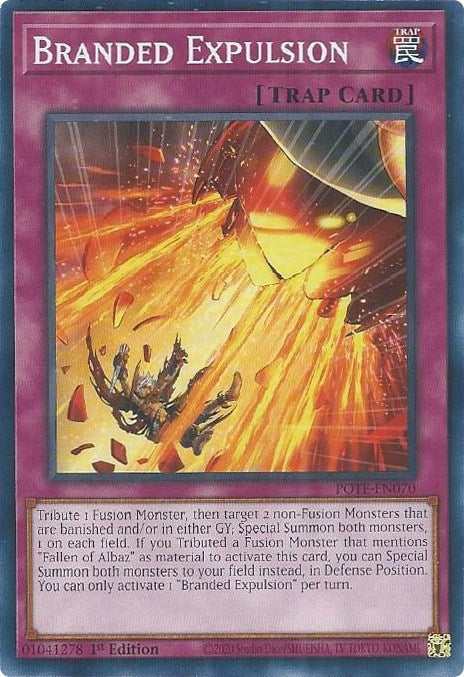 Image for Branded Expulsion (Power of the Elements) (POTE-EN070) - YuGiOh