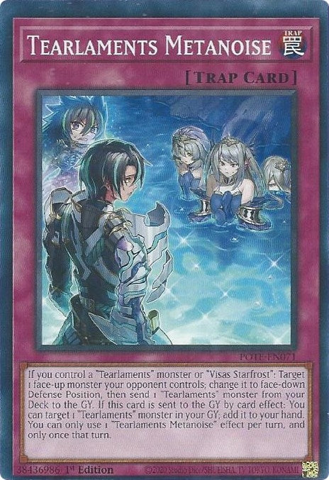 Image for Tearlaments Metanoise (Power of the Elements) (POTE-EN071) - YuGiOh