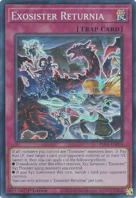 Image for Exosister Returnia (Power of the Elements) (POTE-EN076) - YuGiOh
