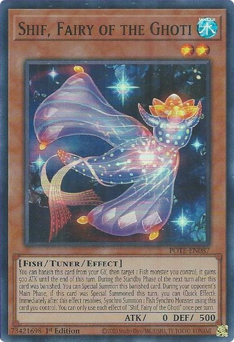 Image for Shif, Fairy of the Ghoti (Power of the Elements) (POTE-EN087) - YuGiOh