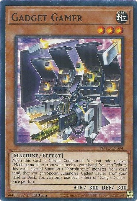 Image for Gadget Gamer (Power of the Elements) (POTE-EN094) - YuGiOh