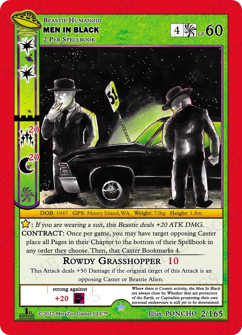Image for Men In Black (UFO: First Edition) (002/165) - MetaZoo