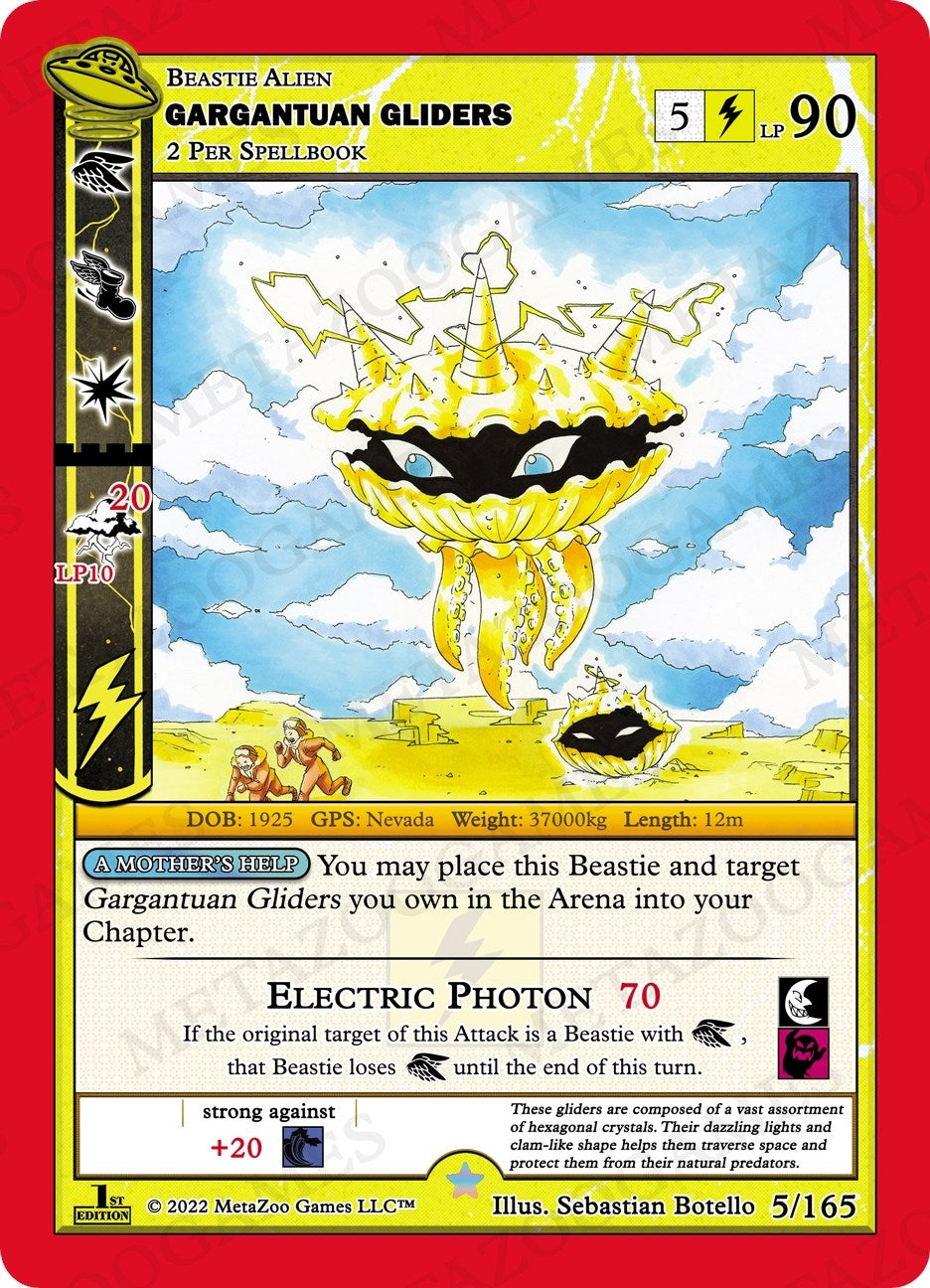 Image for Gargantuan Gliders (UFO: First Edition) (005/165) - MetaZoo