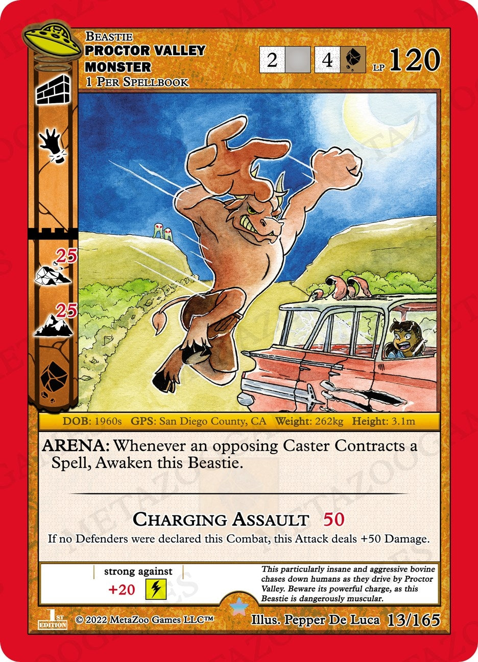 Image for Proctor Valley Monster (UFO: First Edition) (013/165) - MetaZoo