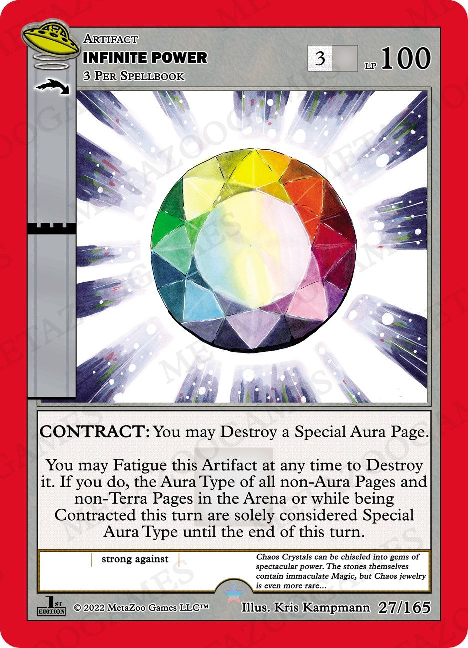 Image for Infinite Power (UFO: First Edition) (027/165) - MetaZoo