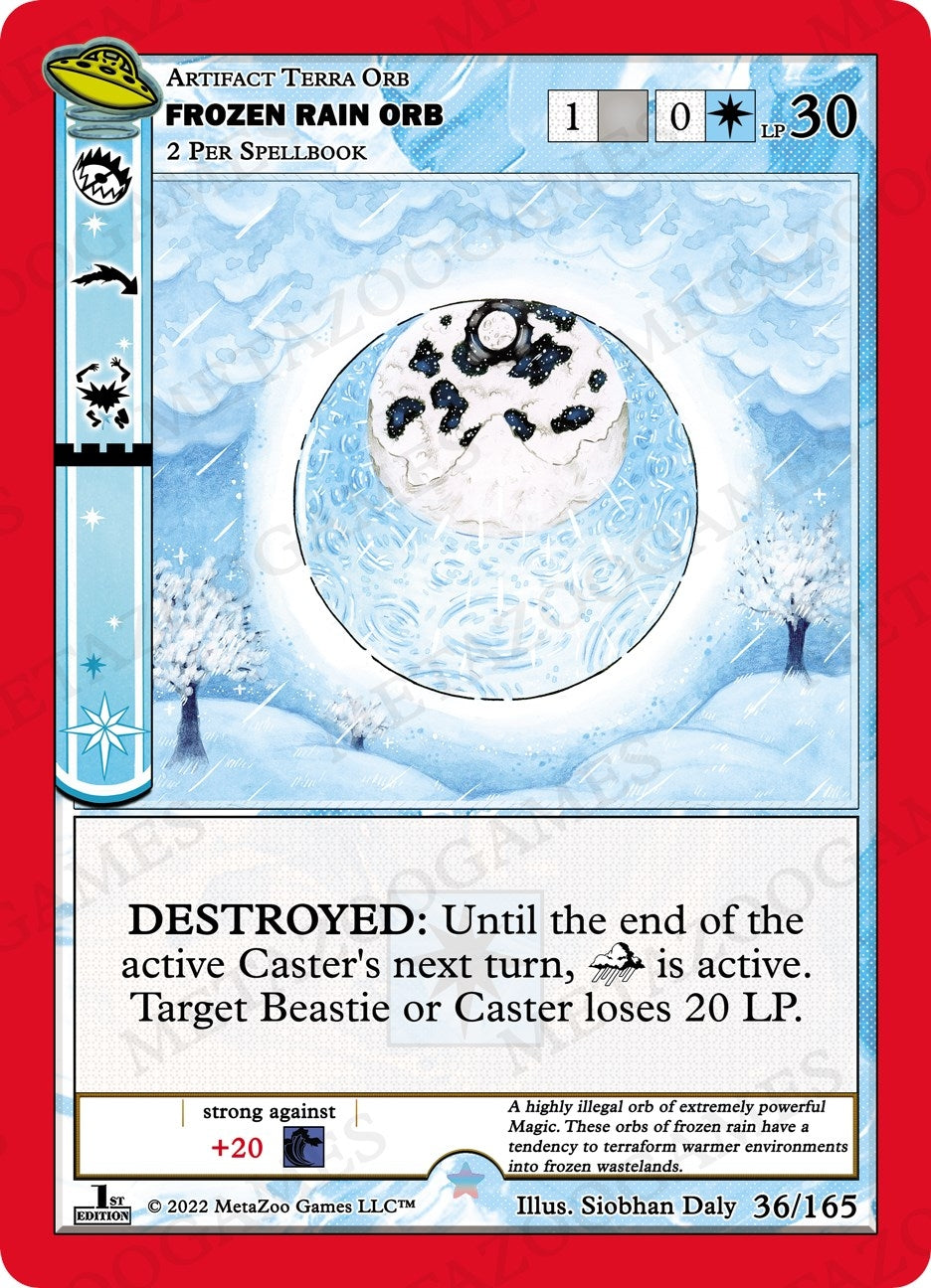 Image for Frozen Rain Orb (UFO: First Edition) (036/165) - MetaZoo