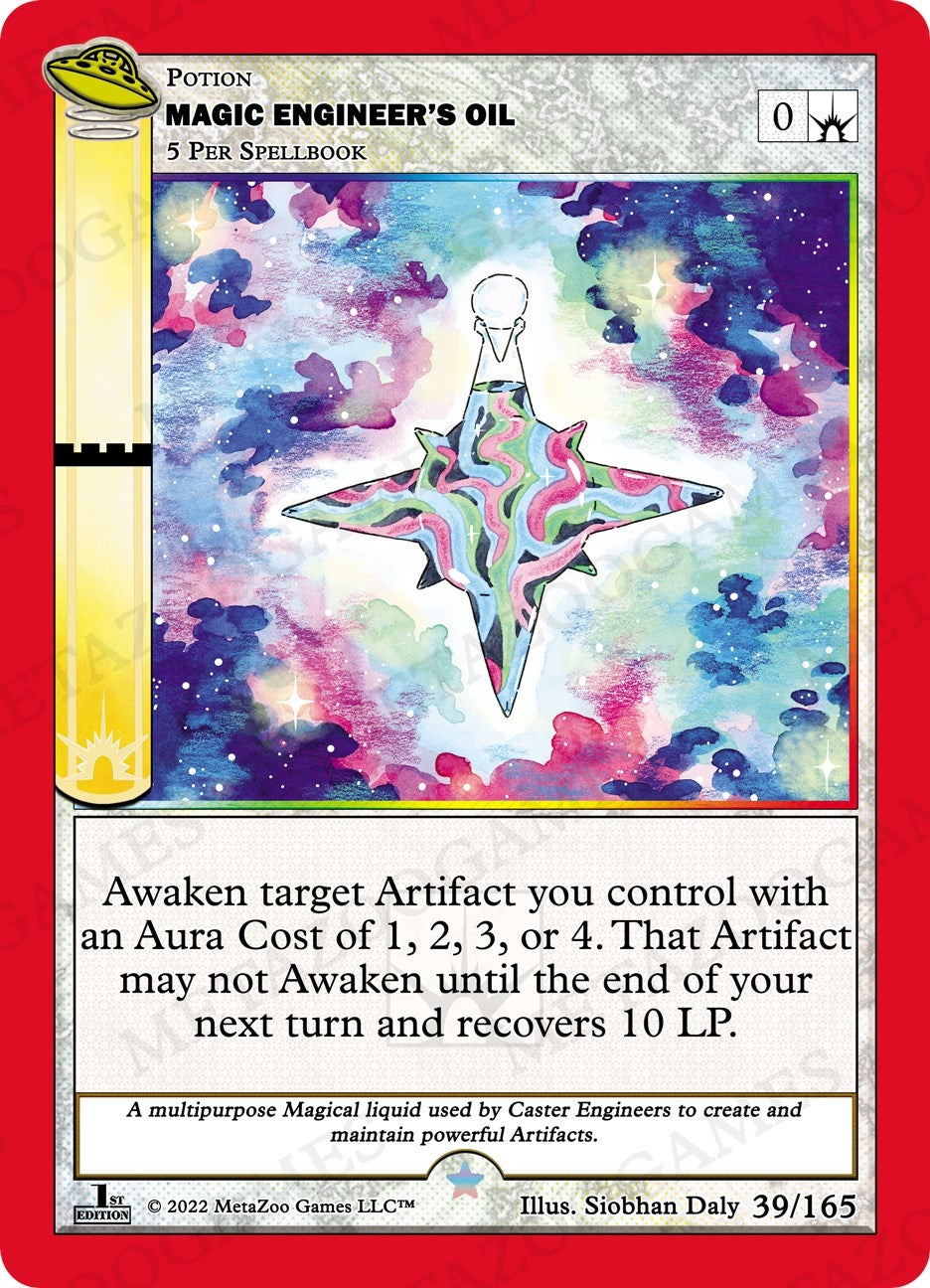 Image for Magic Engineer's Oil (UFO: First Edition) (039/165) - MetaZoo