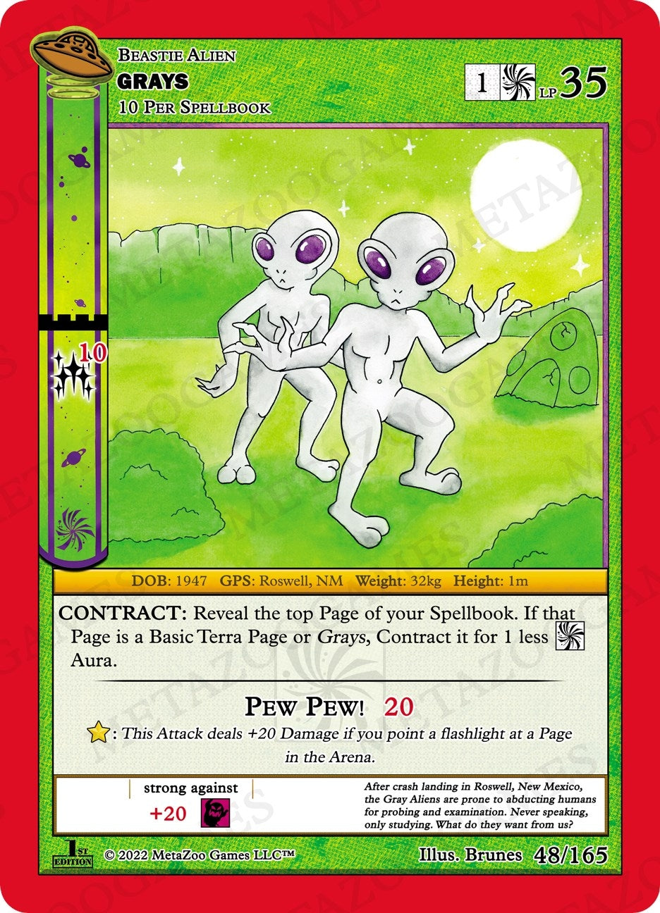 Image for Grays (UFO: First Edition) (048/165) - MetaZoo