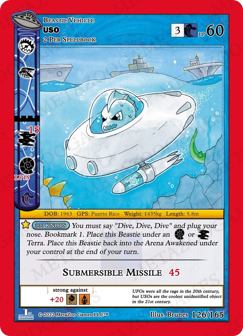 Image for USO (UFO: First Edition) (126/165) - MetaZoo