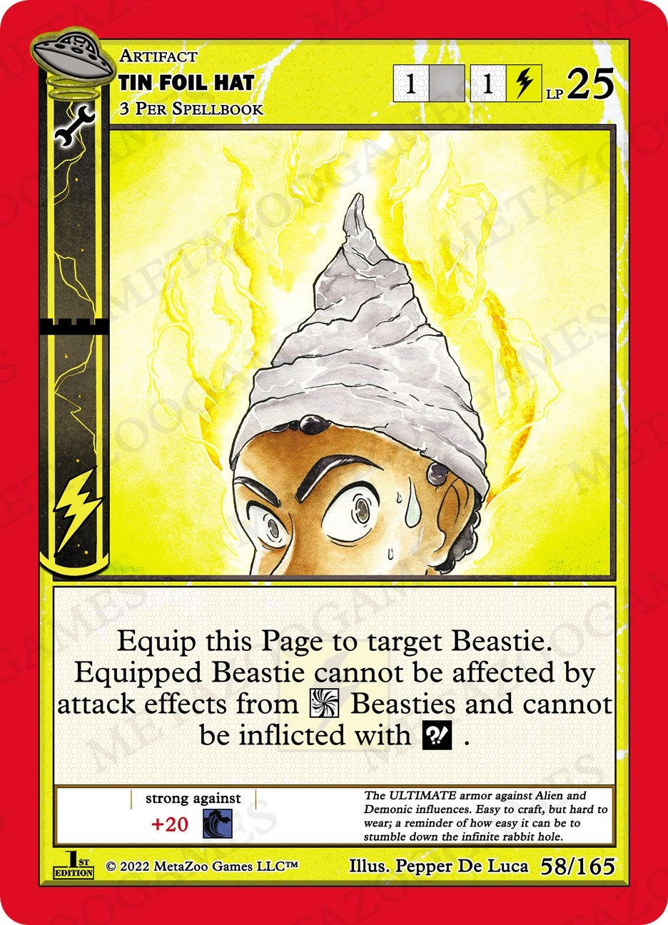 Image for Tin Foil Hat (UFO: First Edition) (058/165) - MetaZoo