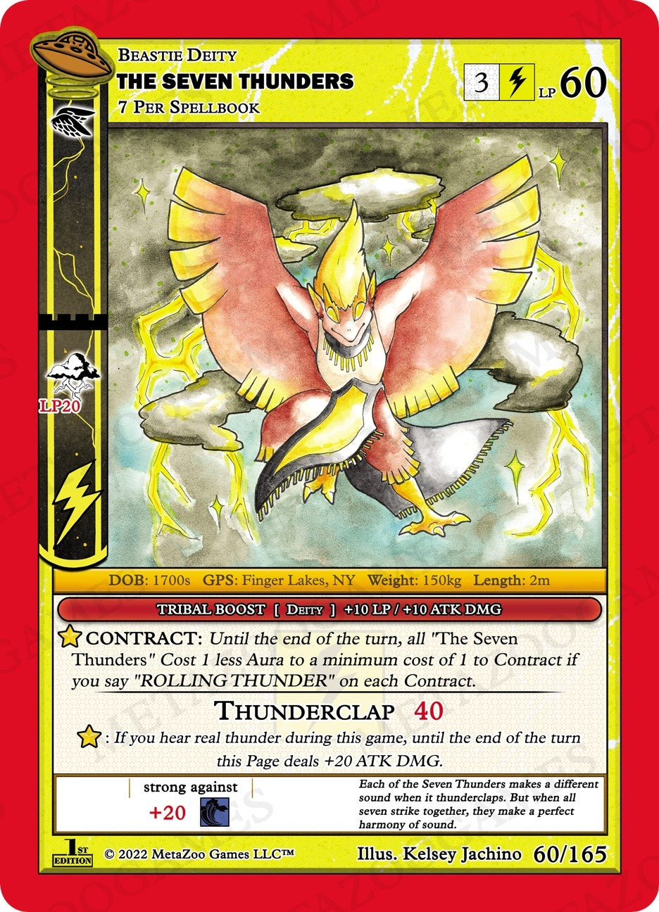 Image for The Seven Thunders (UFO: First Edition) (060/165) - MetaZoo