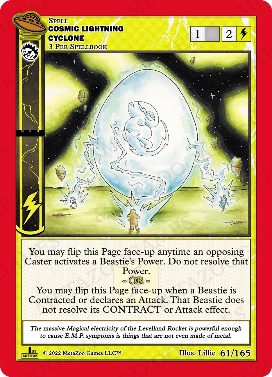 Image for Cosmic Lightning Cyclone (UFO: First Edition) (061/165) - MetaZoo