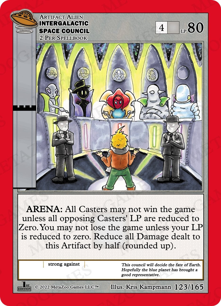 Image for Intergalactic Space Council (UFO: First Edition) (123/165) - MetaZoo