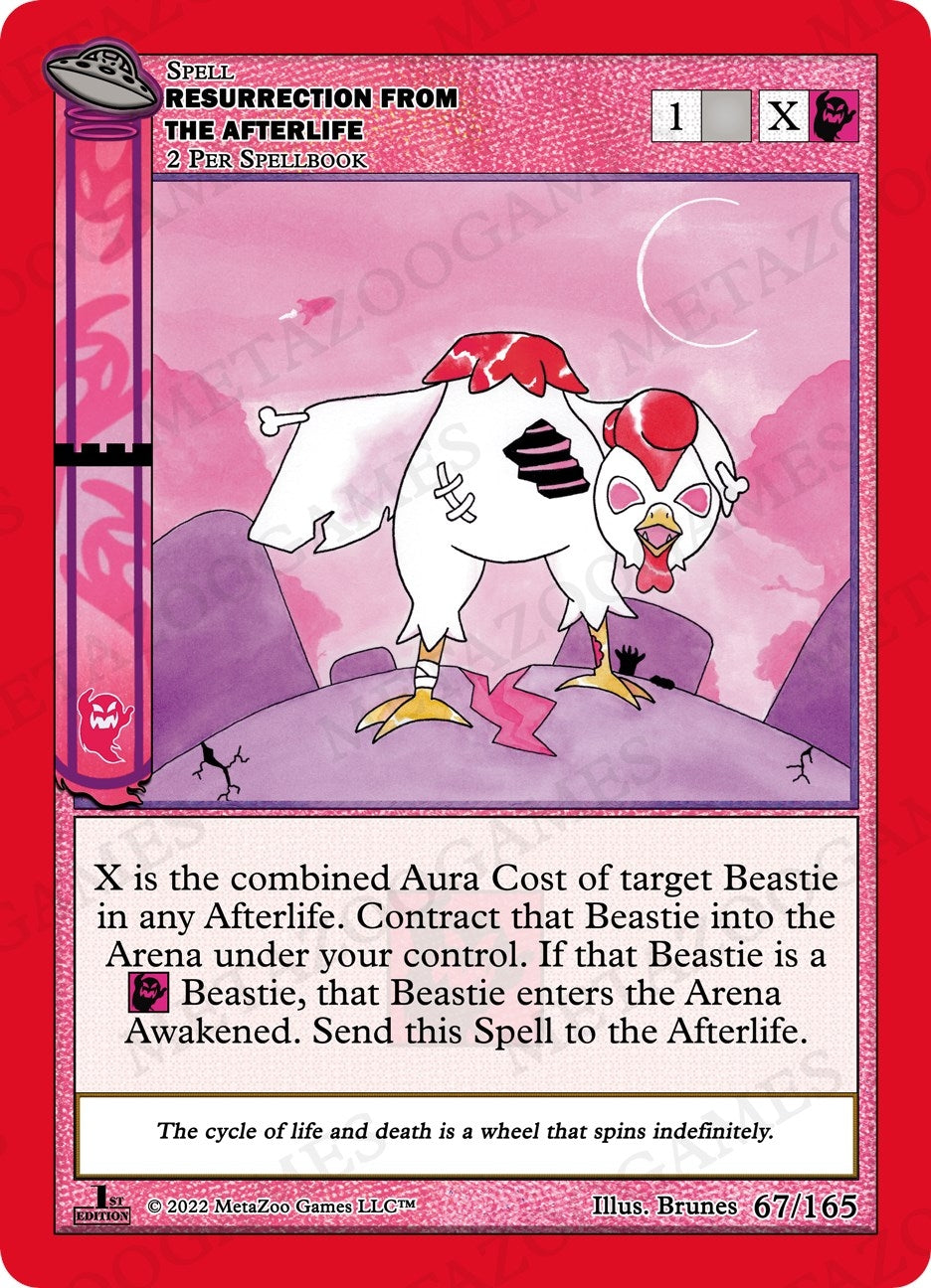 Image for Resurrection From The Afterlife (UFO: First Edition) (067/165) - MetaZoo