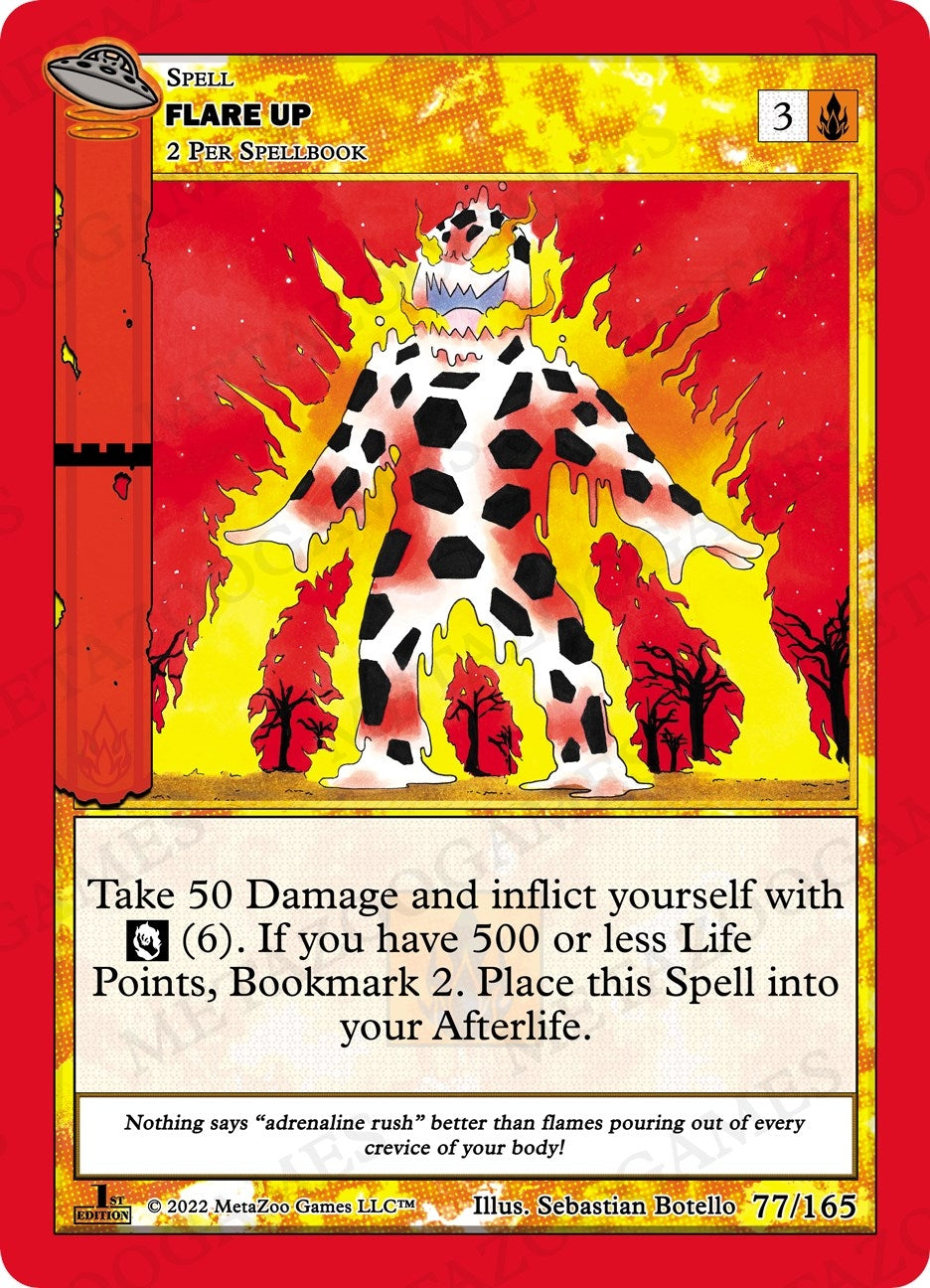 Image for Flare Up (UFO: First Edition) (077/165) - MetaZoo