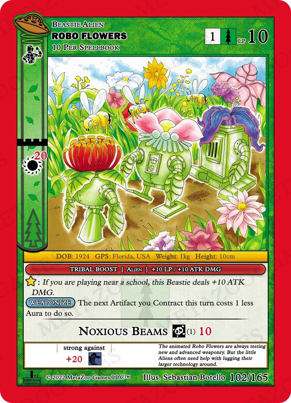 Image for Robo Flowers (UFO: First Edition) (102/165) - MetaZoo