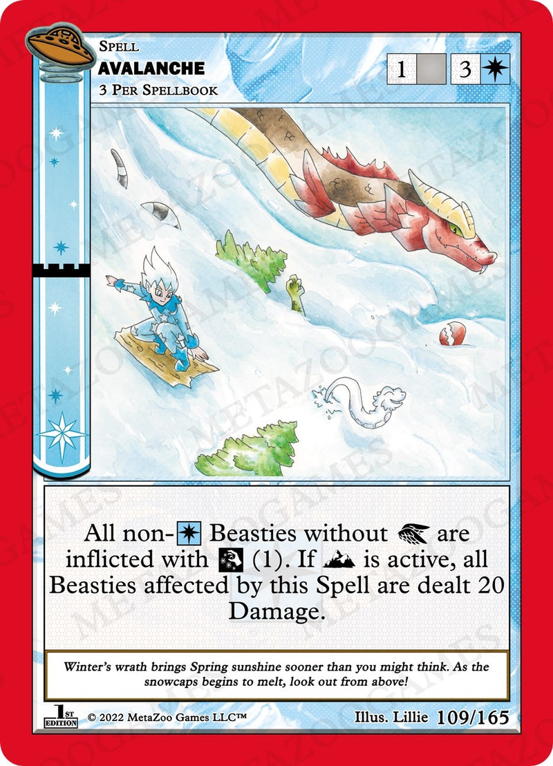 Image for Avalanche (UFO: First Edition) (109/165) - MetaZoo