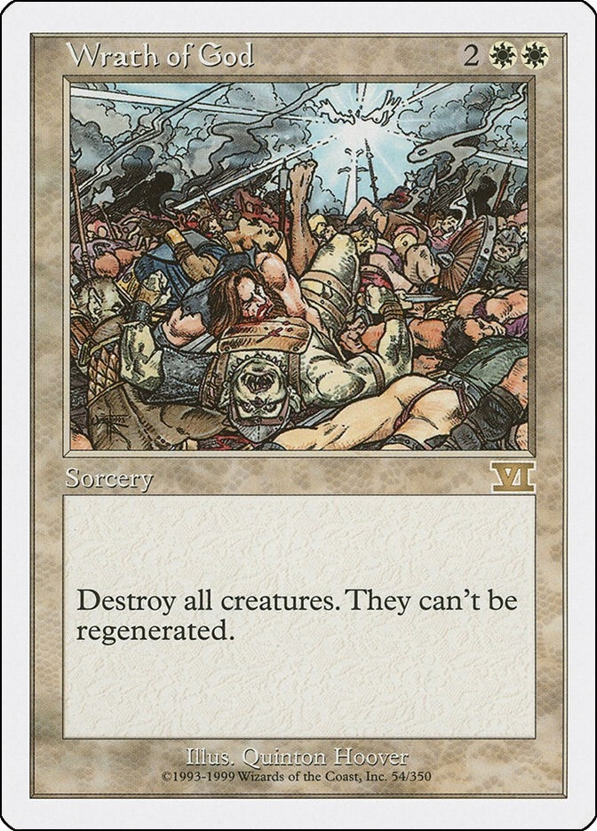 Image for Wrath of God (Classic Sixth Edition) (54) - Magic: The Gathering