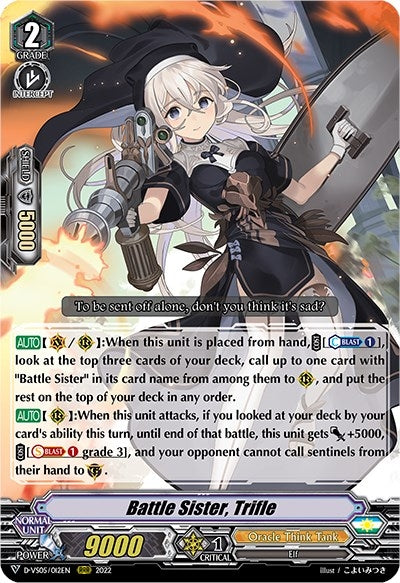 Image for Battle Sister, Trifle (D-VS05: V Clan Collection Vol.5) (D-VS05/012EN) - Cardfight Vanguard