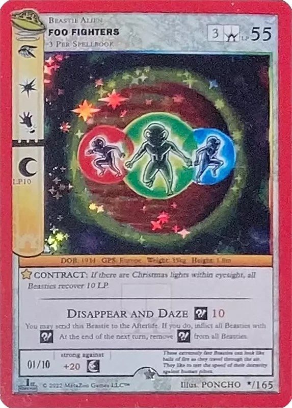 Image for Foo Fighters (Secret) (UFO: First Edition) (*/165) - MetaZoo