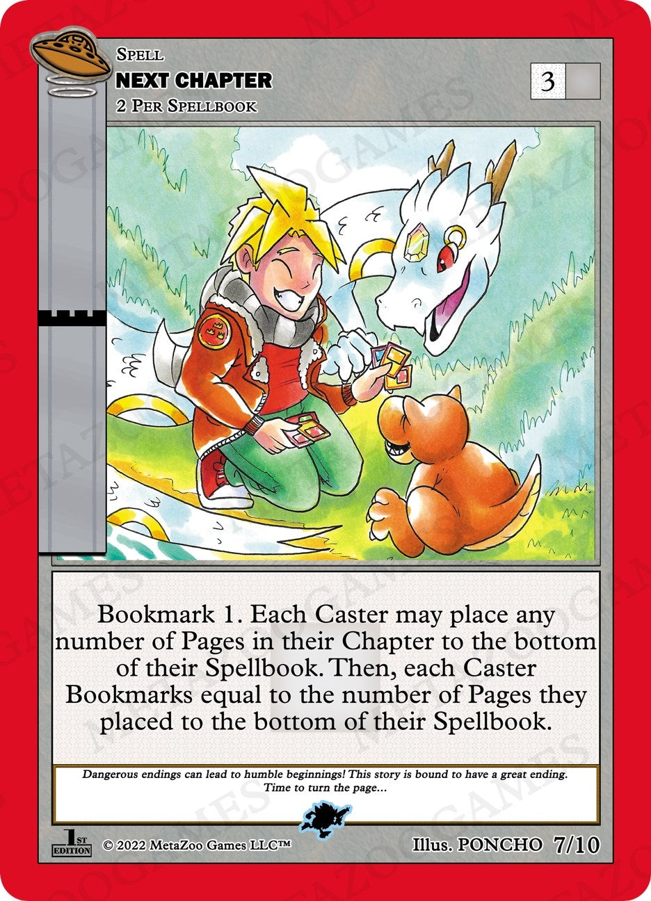 Image for Next Chapter (Alaskan Triangle Alien) (UFO: First Edition Release Event Deck) (7/10) - MetaZoo