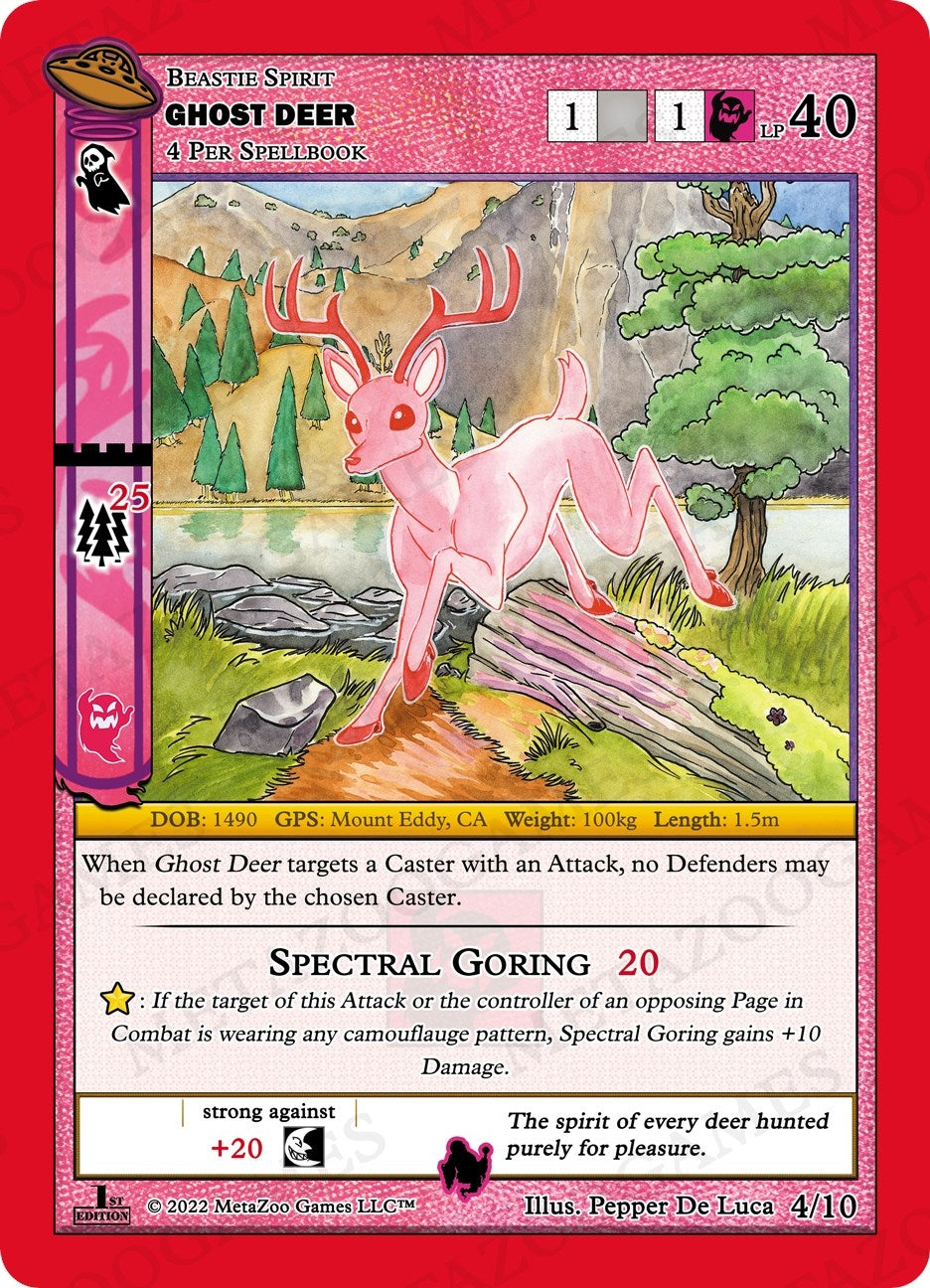 Image for Ghost Deer (UFO: First Edition Release Event Deck) (4/10) - MetaZoo