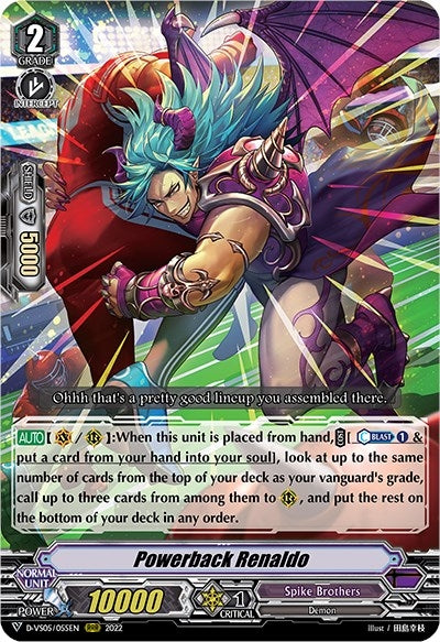 Image for Powerback Renaldo (D-VS05: V Clan Collection Vol.5) (D-VS05/055EN) - Cardfight Vanguard