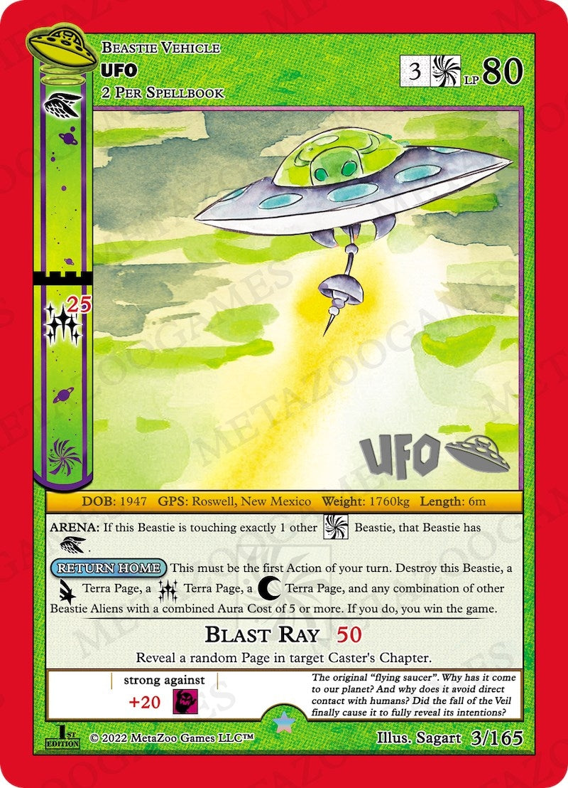 Image for UFO (UFO: First Edition Spoiler Pack) (003/165) - MetaZoo