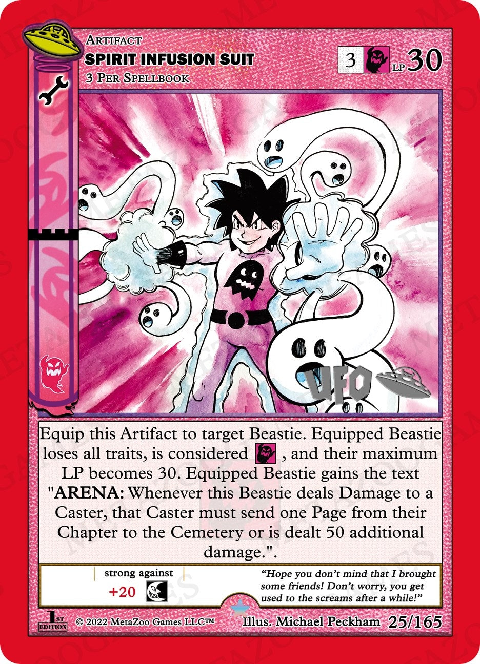 Image for Spirit Infusion Suit (UFO: First Edition Spoiler Pack) (025/165) - MetaZoo