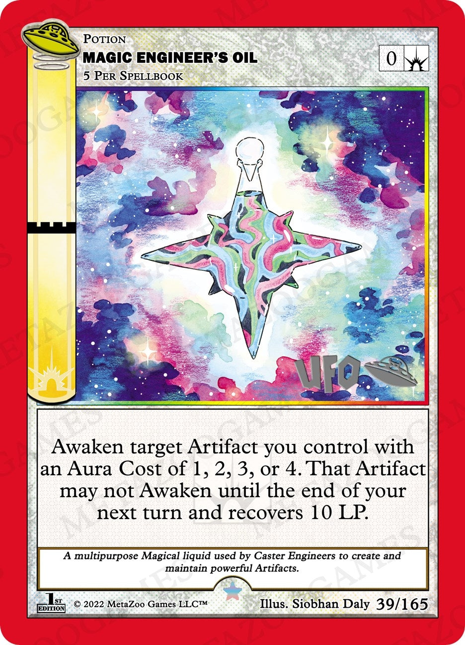 Image for Magic Engineer's Oil (UFO: First Edition Spoiler Pack) (039/165) - MetaZoo
