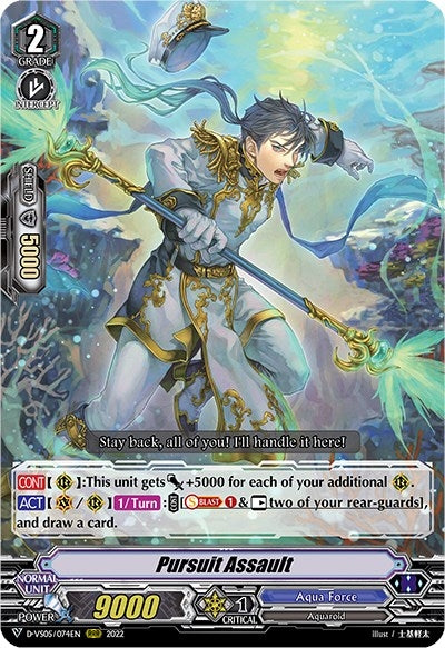 Image for Pursuit Assault (D-VS05: V Clan Collection Vol.5) (D-VS05/074EN) - Cardfight Vanguard