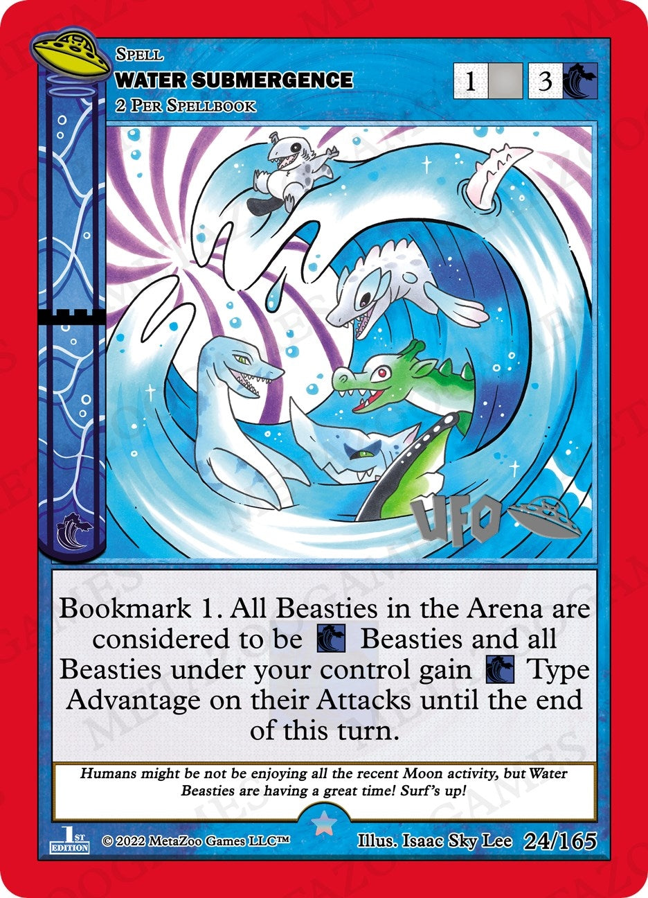 Image for Water Submergence (UFO: First Edition Spoiler Pack) (024/165) - MetaZoo