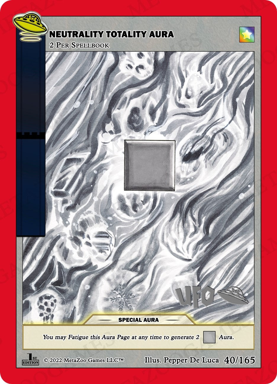 Image for Neutrality Totality Aura (UFO: First Edition Spoiler Pack) (040/165) - MetaZoo