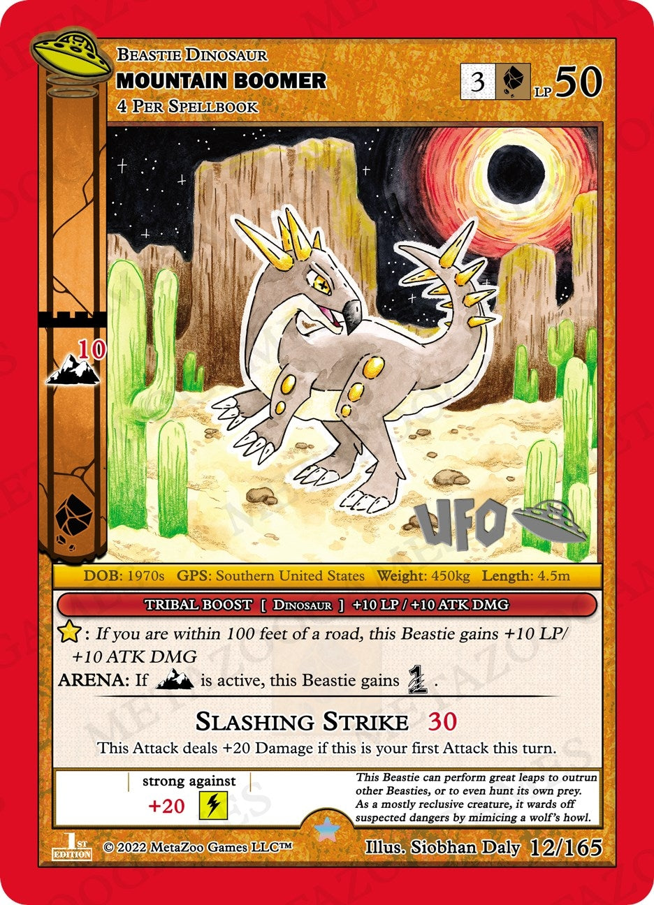 Image for Mountain Boomer (UFO: First Edition Spoiler Pack) (012/165) - MetaZoo