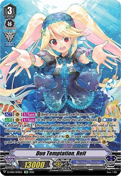 Image for Duo Temptation, Reit (SP) (D-VS05: V Clan Collection Vol.5) (D-VS05/SP10EN) - Cardfight Vanguard