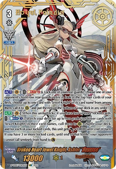 Image for Broken Heart Jewel Knight, Ashlei "Reverse" (VSR) (D-VS05: V Clan Collection Vol.5) (D-VS05/VSR01EN) - Cardfight Vanguard