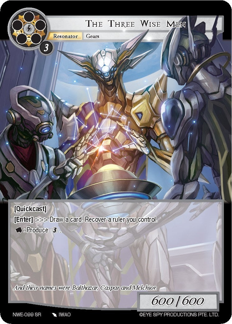 Image for The Three Wise Men (A New World Emerges) (NWE-099 SR) - Force of Will