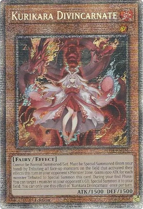 Image for Kurikara Divincarnate (Starlight Rare) (Power of the Elements) (POTE-EN031) - YuGiOh