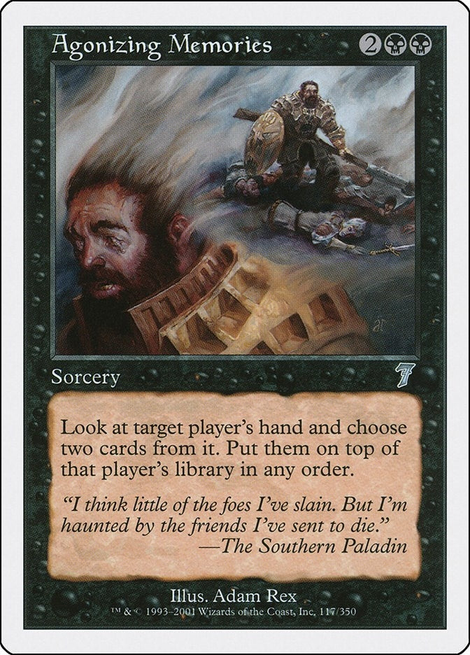 Image for Agonizing Memories (7th Edition) (117) - Magic: The Gathering